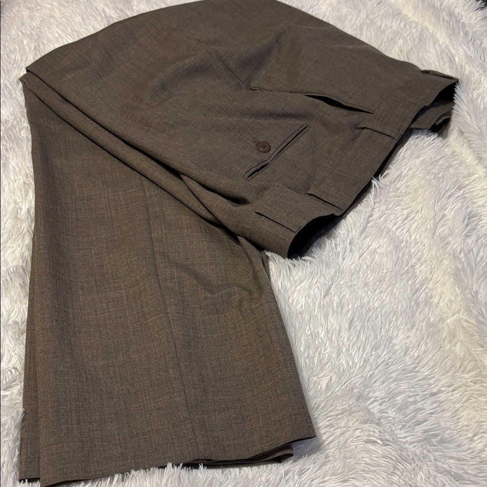 Stafford Tan and Black Dress Pants